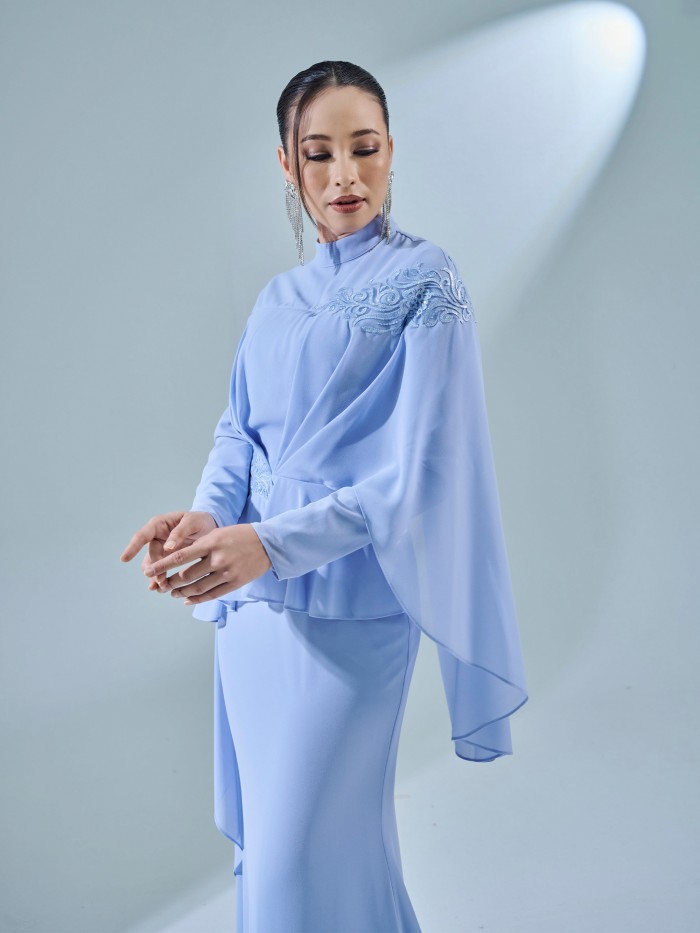 ERANI DRESS - SERENITY BLUE