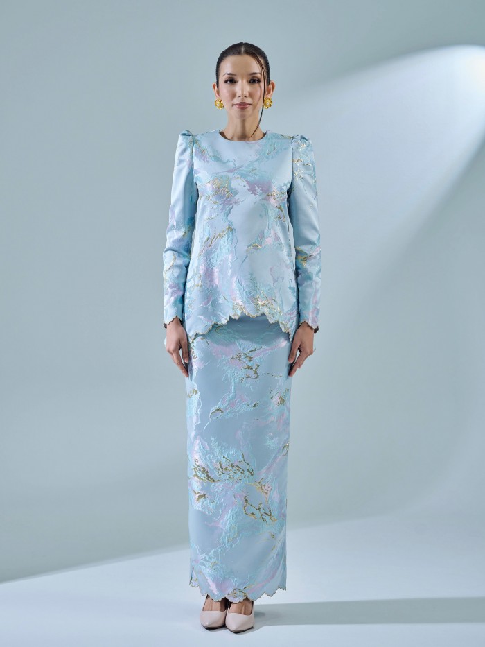 REHKA KURUNG - DUSTY BLUE