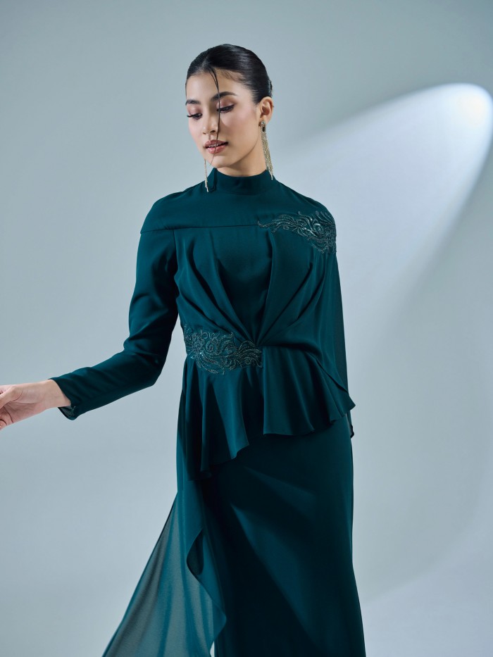 ERANI DRESS - EMERALD TEAL