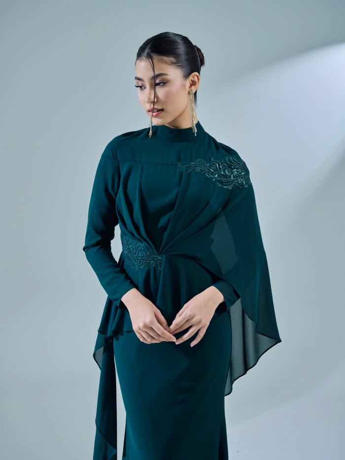 ERANI DRESS - EMERALD TEAL