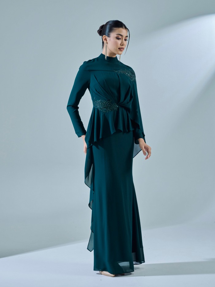 ERANI DRESS - EMERALD TEAL