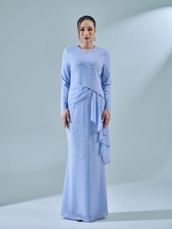 RAISA DRESS - SERENITY BLUE