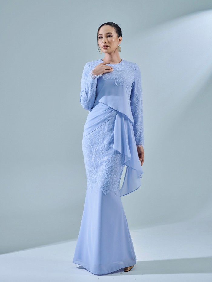 RAISA DRESS - SERENITY BLUE