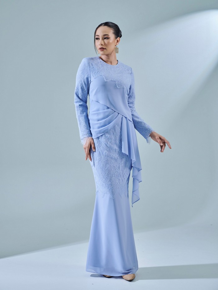 RAISA DRESS - SERENITY BLUE