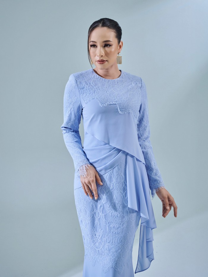 RAISA DRESS - SERENITY BLUE