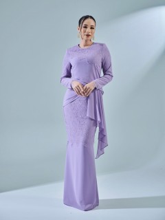 RAISA DRESS - DUSTY PURPLE