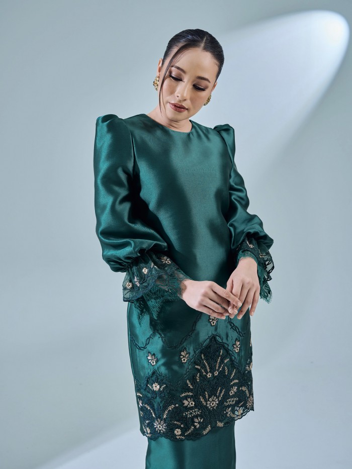 ARVANI KURUNG - EMERALD