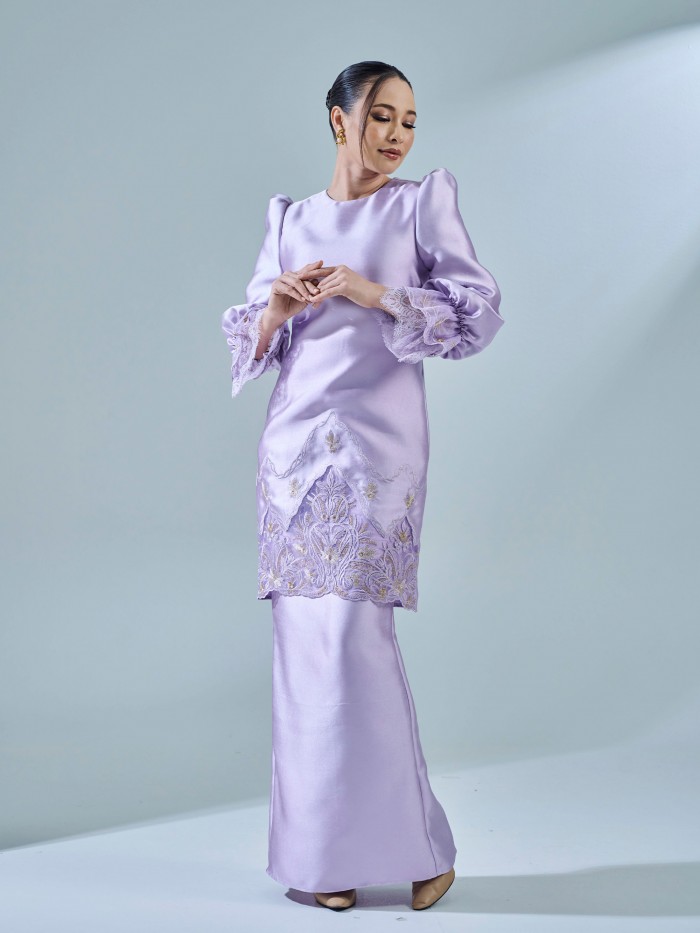 ARVANI KURUNG - PASTEL LILAC