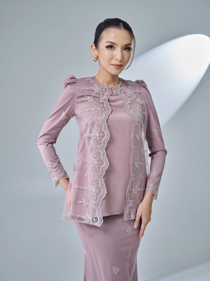 PREEYA KURUNG - DUSTY MAUVE