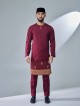 ANDIKA BAJU MELAYU - MAROON