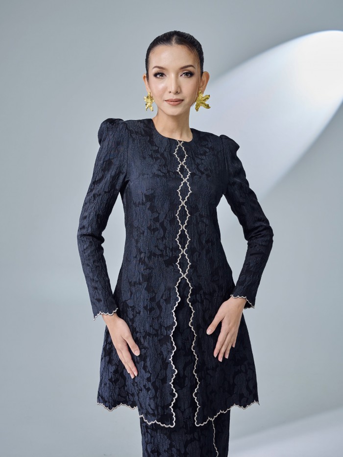 ISWANA KURUNG - BLACK