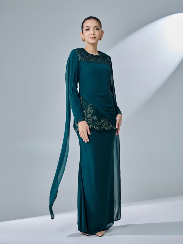 KISYA KURUNG - EMERALD TEAL