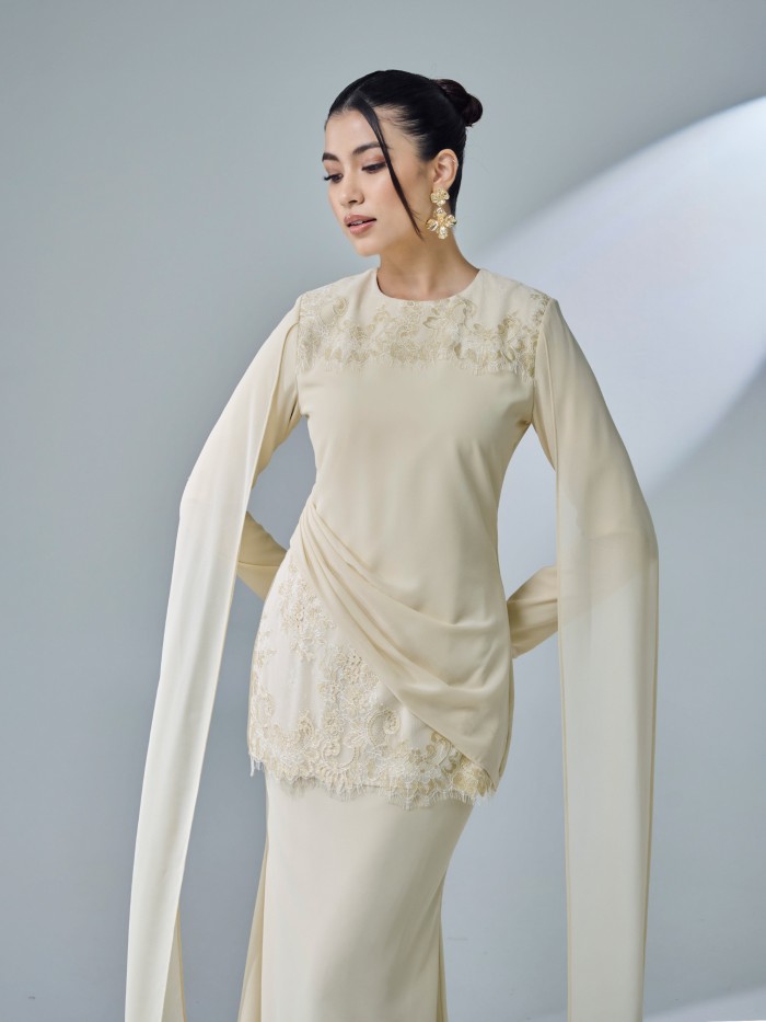 QISYA KURUNG - SOFT YELLOW