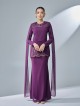 QISYA KURUNG - DARK PURPLE