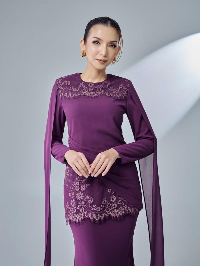 KISYA KURUNG - DARK PURPLE