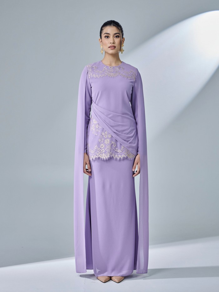 QISYA KURUNG - DUSTY PURPLE