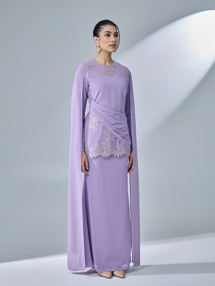 QISYA KURUNG - DUSTY PURPLE