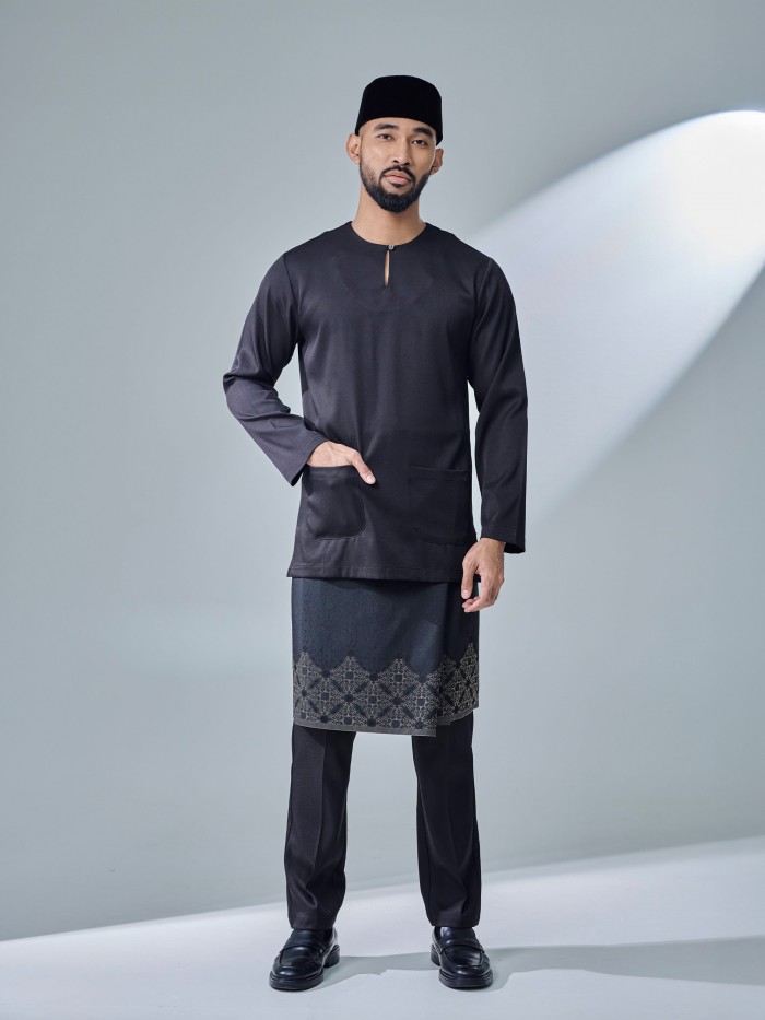 ANDIKA BAJU MELAYU - BLACK