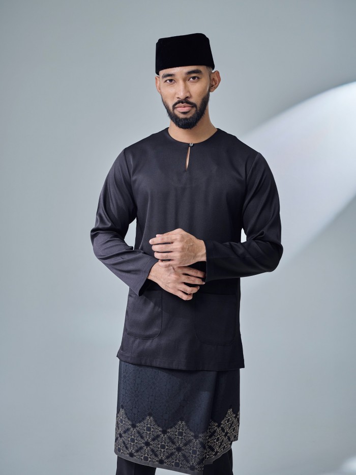 ANDIKA BAJU MELAYU - BLACK