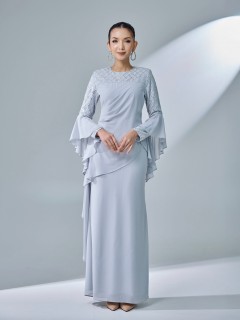 MISLIA DRESS - LIGHT GREY