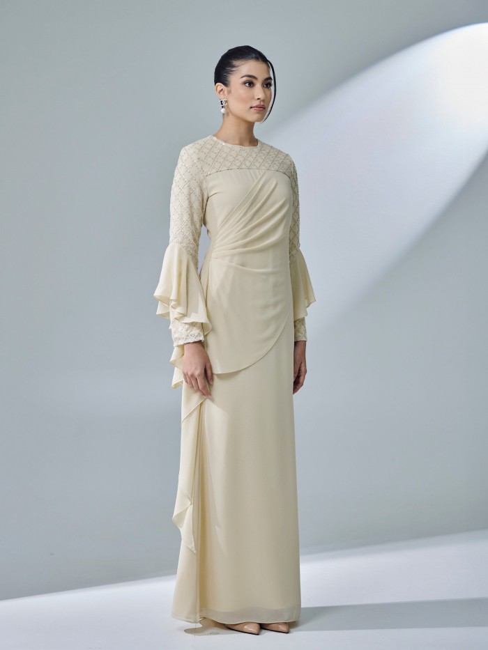 MISLIA DRESS - SOFT YELLOW