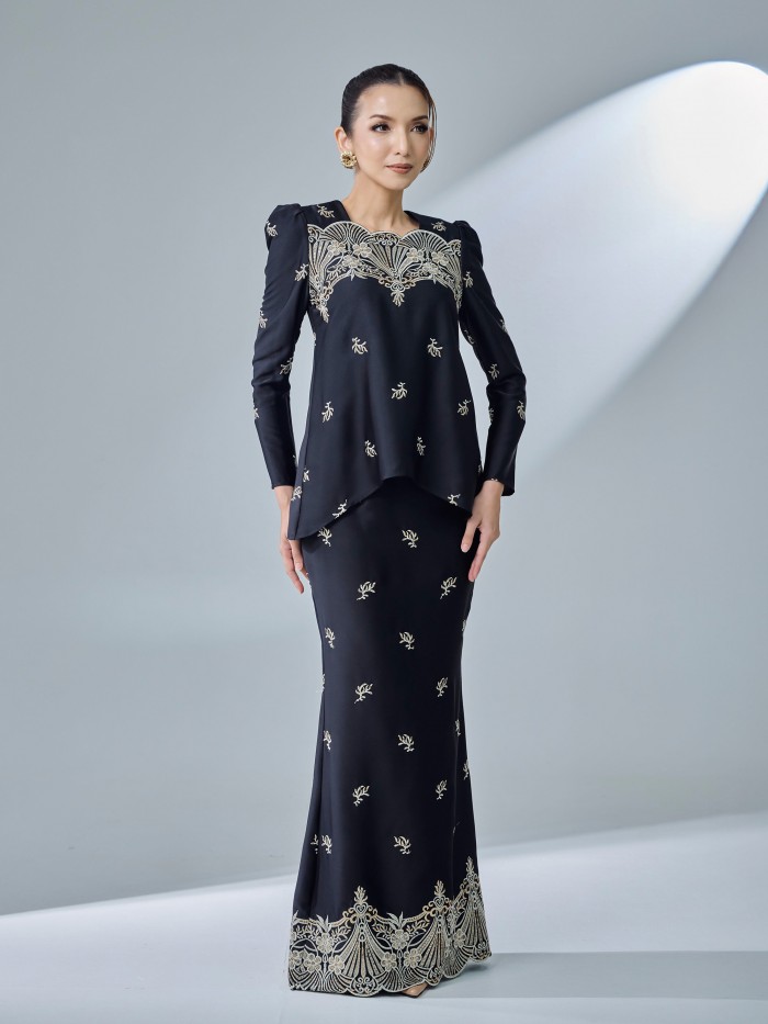 QISYARA KURUNG - BLACK