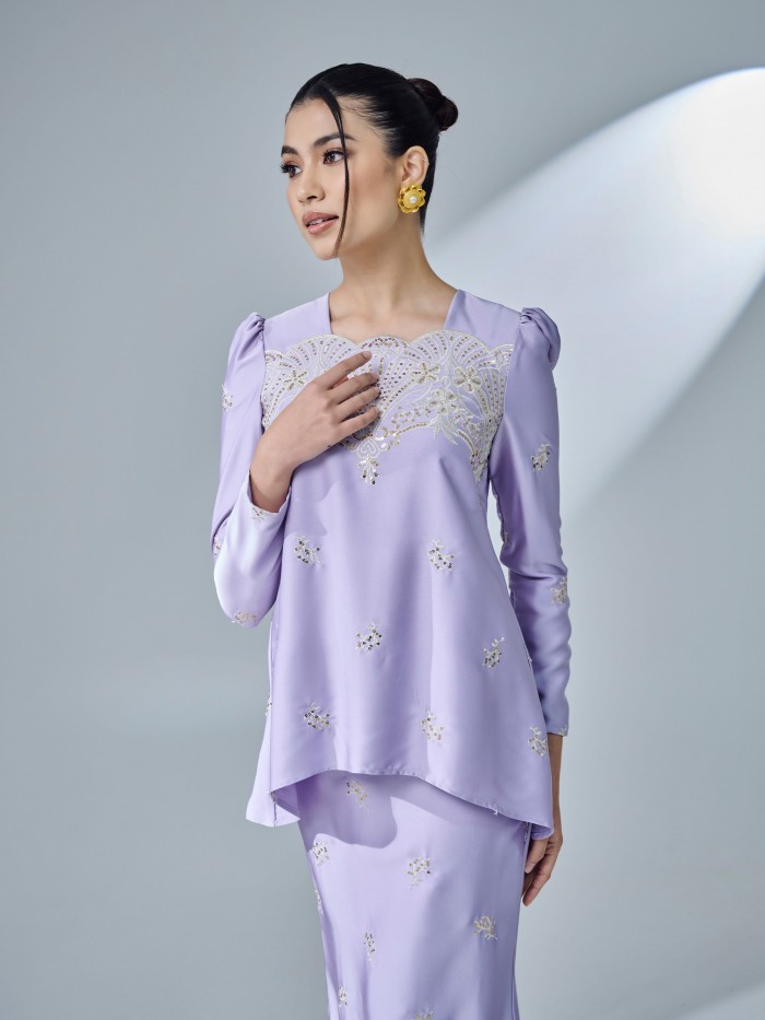 QISYARA KURUNG - LILAC PURPLE