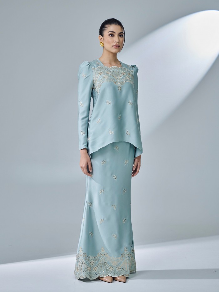 QISYARA KURUNG - DUSTY MINT