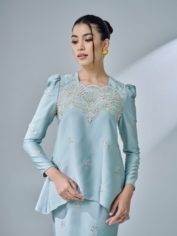 QISYARA KURUNG - DUSTY MINT