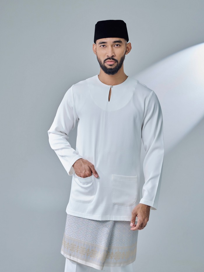 ANDIKA BAJU MELAYU - OFF WHITE