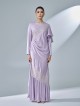 KASTIYA DRESS - PASTEL LILAC