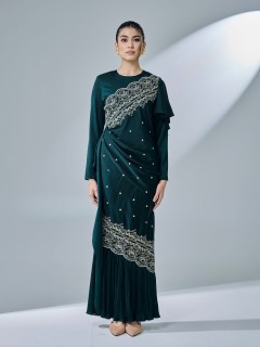 KASTIYA DRESS - EMERALD TEAL