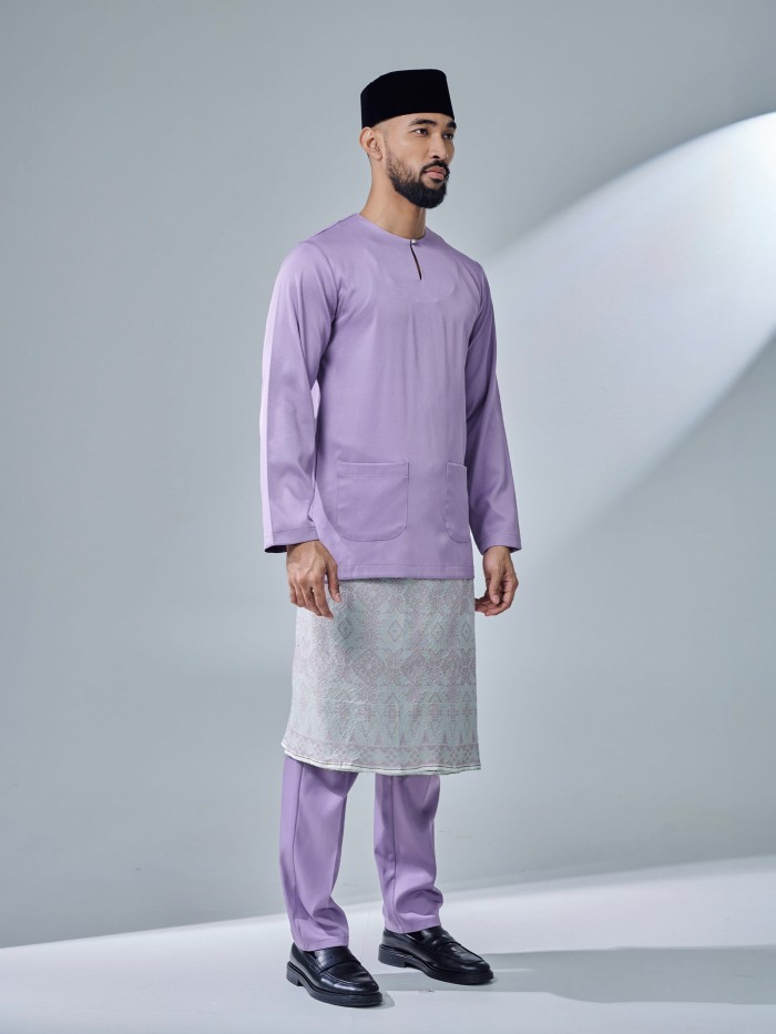 ANDIKA BAJU MELAYU - DUSTY PURPLE