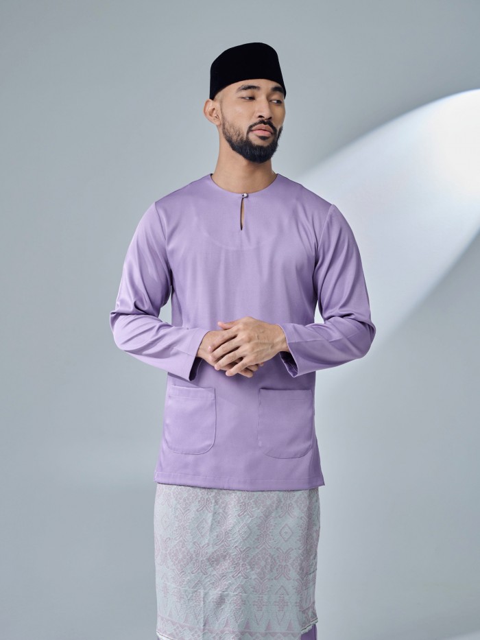 ANDIKA BAJU MELAYU - DUSTY PURPLE