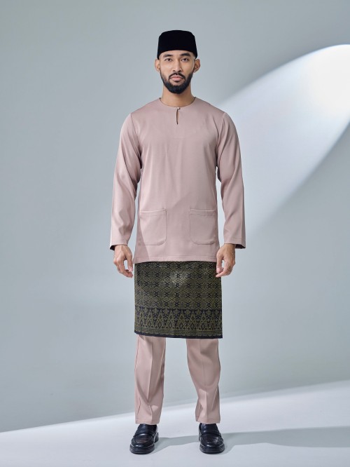 ANDIKA BAJU MELAYU - DUSTY MAUVE