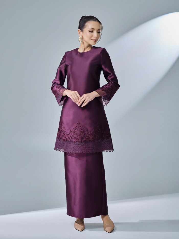 ZALENA KURUNG - DARK PURPLE