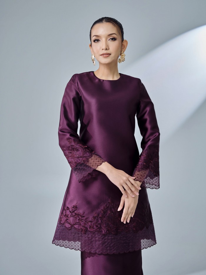 ZALENA KURUNG - DARK PURPLE