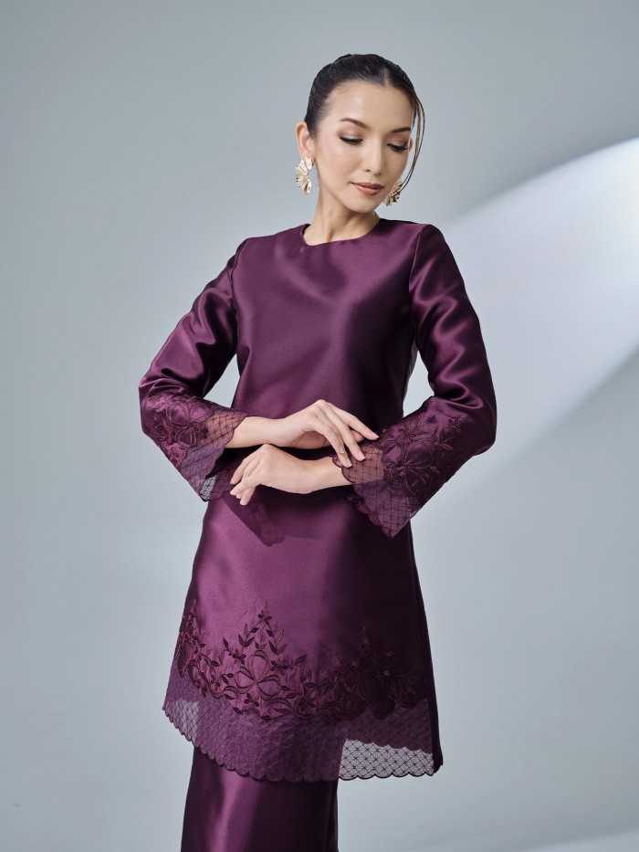 ZALENA KURUNG - DARK PURPLE