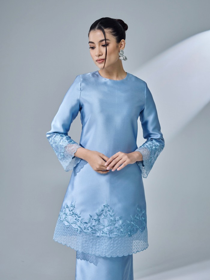 ZALENA KURUNG - DUSTY BLUE