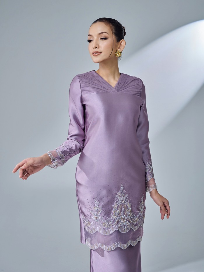 HANISTA KURUNG - DUSTY PLUM