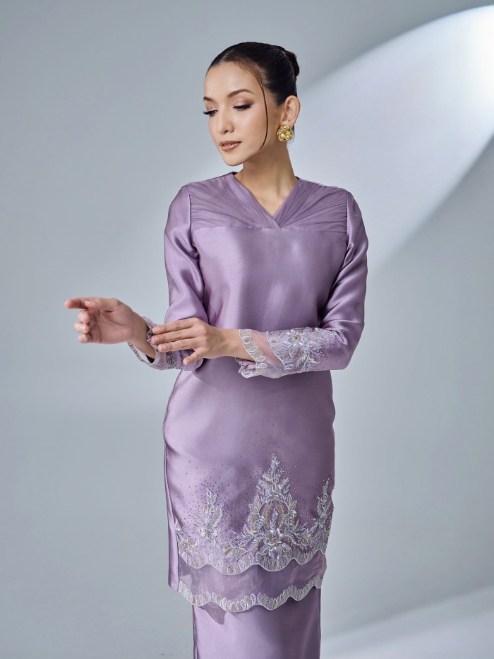 HANISTA KURUNG - DUSTY PLUM