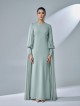 TIERA DRESS - SAGE GREEN