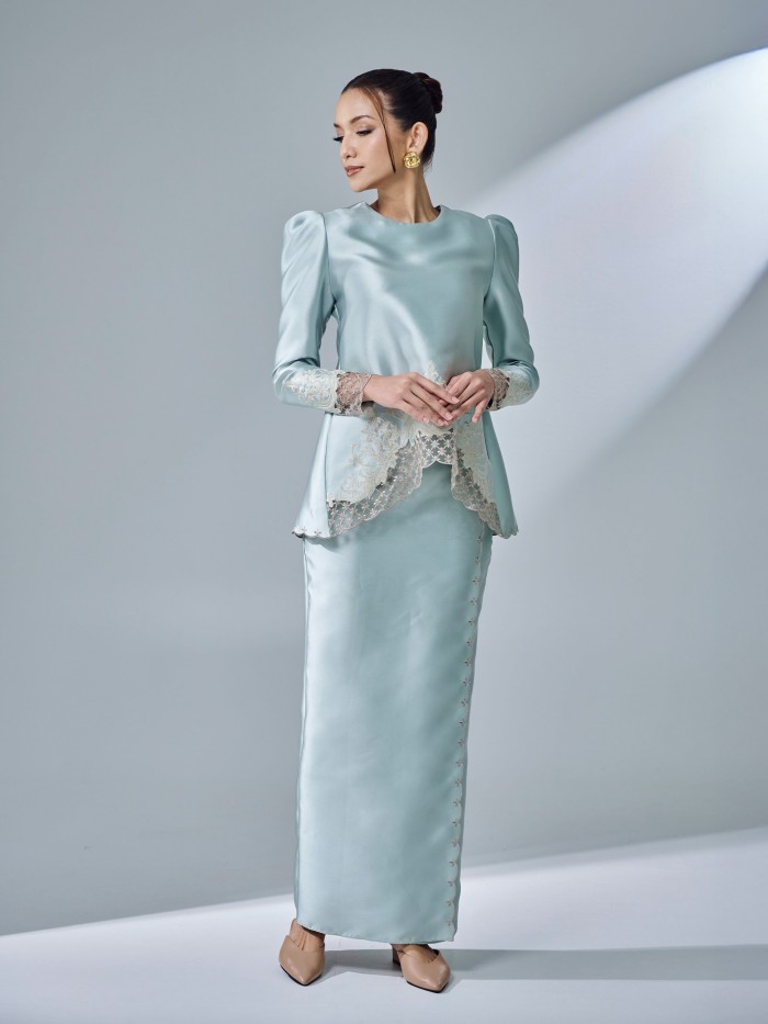 ESTIRA KURUNG - SAGE GREEN