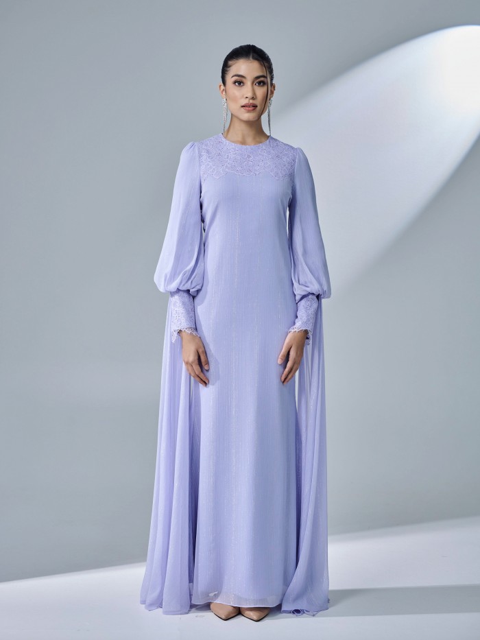 TIERA DRESS - LILAC PURPLE