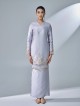 HANISTA KURUNG - SILVER GREY