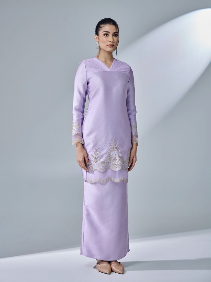 HANISTA KURUNG - PASTEL LILAC