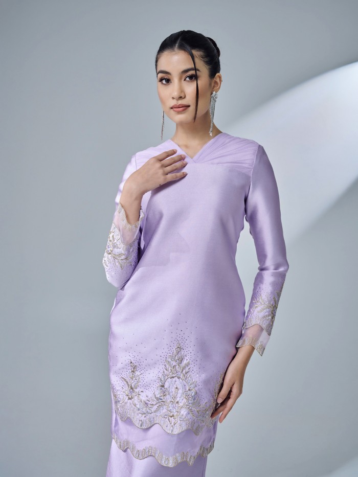 HANISTA KURUNG - PASTEL LILAC