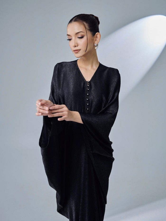 KLARA CAFTAN - BLACK