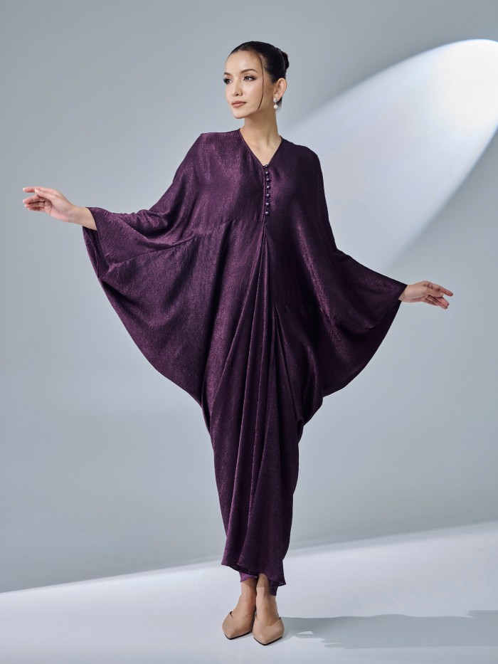 KLARA CAFTAN - DARK PURPLE