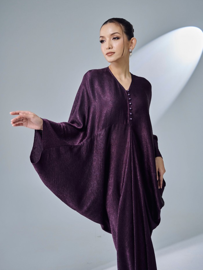 KLARA CAFTAN - DARK PURPLE